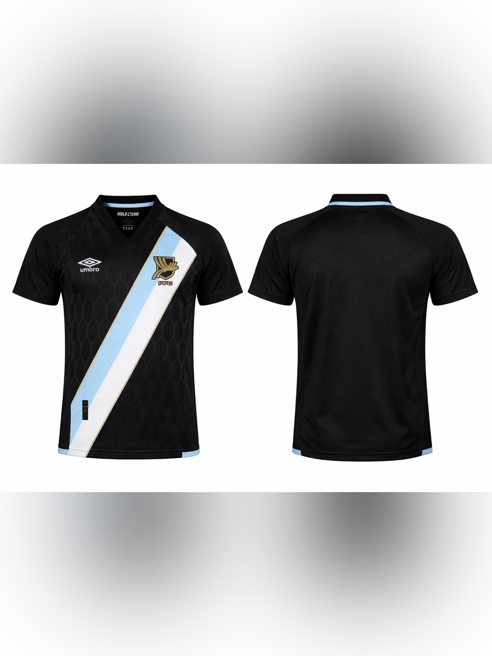 Umbro Guatemala Black Soccer Jersey, 2025-2026